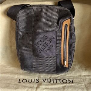 Louis Vuitton Black and Brown Bag